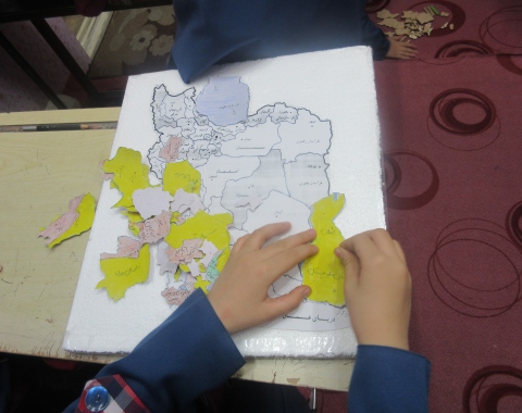 ساخت پازل نقشه ایران